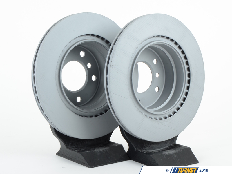 34216855005zKT Brake Rotors Rear E82 128i (Pair) Turner Motorsport