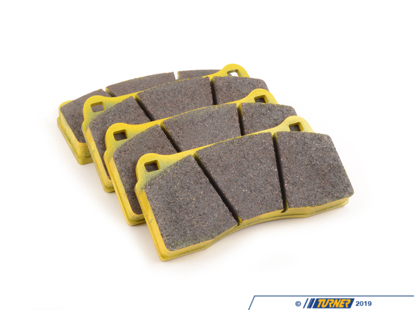 Pagid Racing Brembo Calipers F40, F50, B, H, GT1 - Race Brake Pad Set - Pagid RS29 Yellow TMS1989