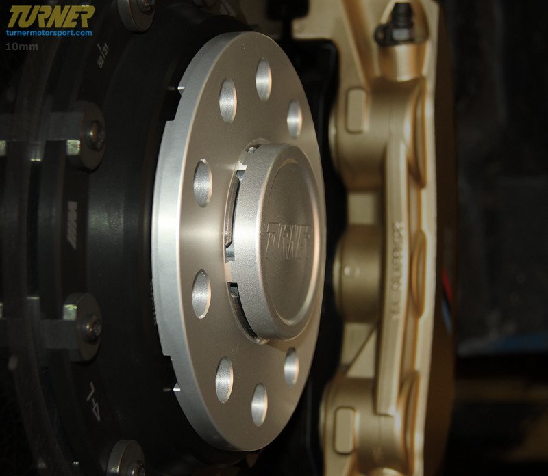 TWHF8005J10 Turner Silver BMW 10mm Wheel Spacers with Integrated Hub