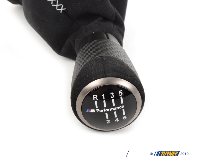 25112222529 Genuine BMW M Performance Shift Knob With Alcantara Boot
