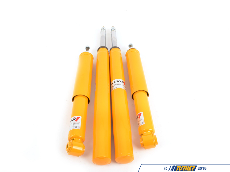 86411021KT KONI Yellow Sport Adjustable Front/Rear Shocks and Struts