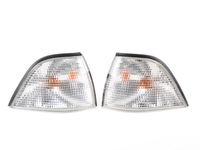 E36 Euro Clear Front Turn Signals (pair) - E36 Coupe & Convertible