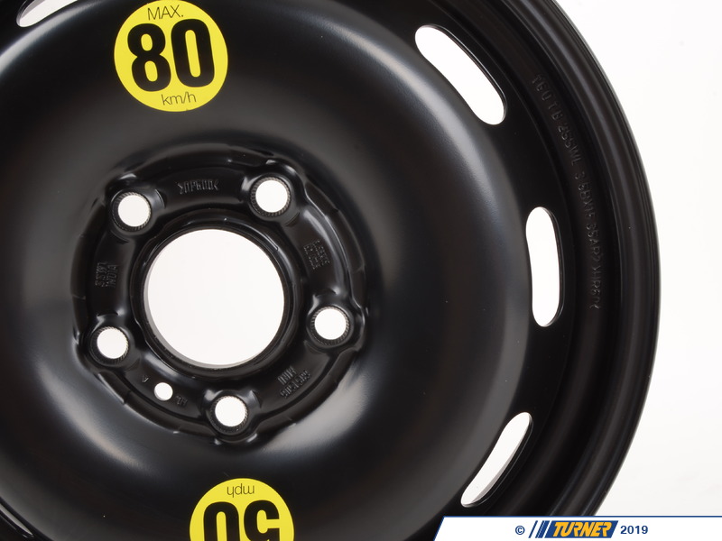 36116851506 Genuine MINI Emergency Steel Wheel Spare F56 F55 F54