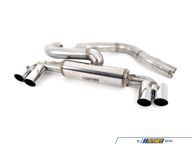 046206 E82 1M Coupe Supersprint Stainless Race Muffler Turner