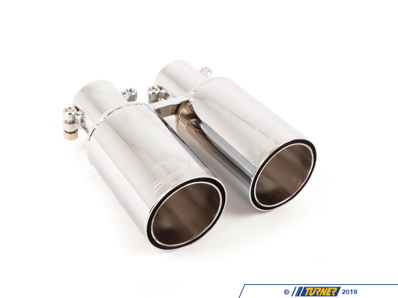 830616 MINI R52/R53 0206 Cooper S Supersprint Exhaust Tips (2x76mm