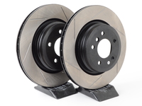 Gas-Slotted Brake Rotors (Pair) - Rear - E90 330i 330xi 335i 335xi E92 335i 335xi