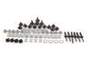 51112410005 - Genuine BMW Front bumper hardware kit - E90, E91, E92 ...