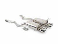 E90 M3 Borla Aggressive Sport Exhaust - Rear Mufflers