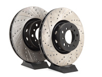 Cross-Drilled & Slotted Brake Rotors - Front - E39 M5 (US Spec) (pair)