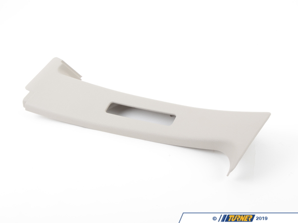 51438189193 - Genuine BMW Covering Column-Center Left Sandgrau ...