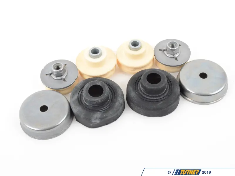 NEW BMW E82 E90 Rear Upper Lower Section Shock Mount Set of 2 OEM Lemfoerder