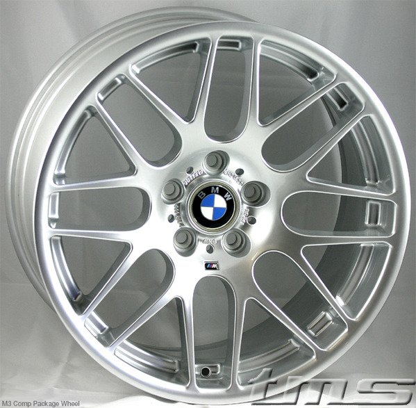 18 x size 9.5 tyre for BMW M3, Competition E46 M  M3COMPWHEELS Genuine Z4