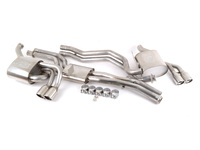 E46 M3 Borla Complete Exhaust - Cat-Back Section 1, Section 2, Mufflers (Round Tips)