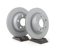 Rear Zimmermann Coated Brake Rotors (300x20) - F22 228, F3X 320i/328i/428i, F33 428i/428iX ULEV (Pair)