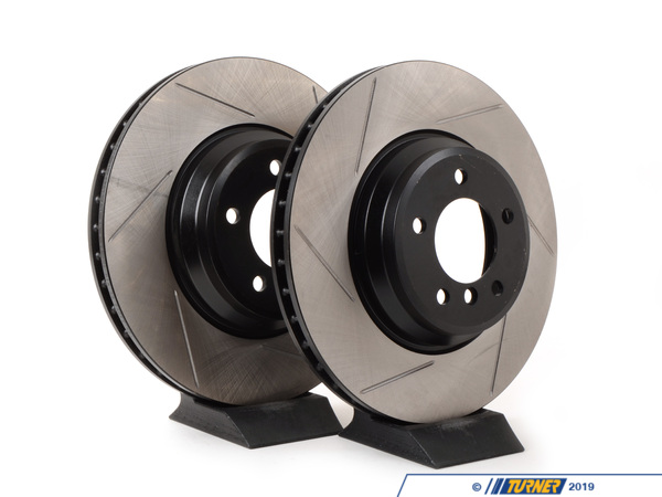 GiroDisc Slotted Rear Brake Rotors BMW 335i E9x main image 1