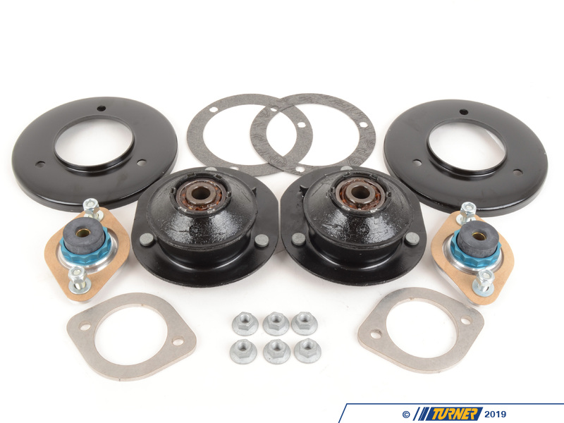 TRQ Front Upper Strut Mounts Pair – BMW E30 E34 3 & 5 Series, Lifetime Warranty