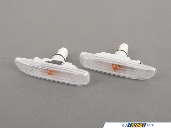 Packaged by Turner Side Markers - Euro Clear - E46 Sedan 1999-2001 TMS1128