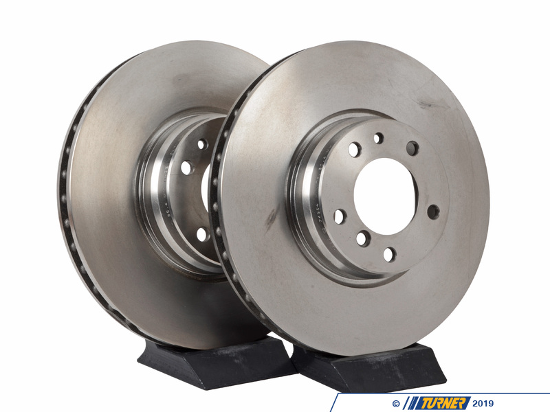 34116757756zKT Front Brake Rotors E38 750i & 750iL (Pair) Turner