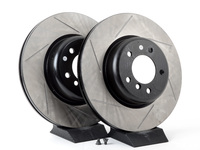 Gas-Slotted Brake Rotors (Pair) - Front - E82 135i