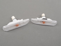 Side Markers (Pair) - Euro Clear - E46 Coupe, Convertible