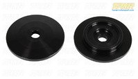 Upper Spring Hats/Perches (Pair) - 2.25 Inch / 14mm Pin / Square Seat