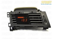 P3Cars Vent Integrated Data Display and Boost Gauge - E60 5 series 2008-2010