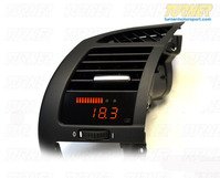 P3Cars Vent Integrated Data Display and Boost Gauge - E85 E86 Z4, Z4M