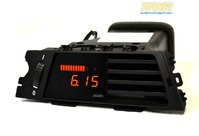 P3Cars Vent Integrated Data Display and Boost Gauge - E9X 328i, 335i, M3 2008-2013