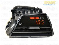 P3Cars Vent Integrated Data Display and Boost Gauge - F22 M235i, 228i - F20 M135i
