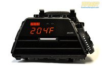 P3Cars Vent Integrated Data Display and Boost Gauge - F30 328i, 335i, F32 428i 435i