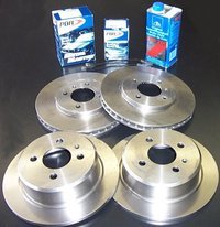 Complete Front & Rear Brake Package for Mini Cooper, Cooper S