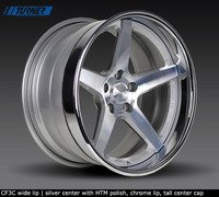 E9X M3, E82 1M Forgeline CF3C 3-Piece Wheel Set