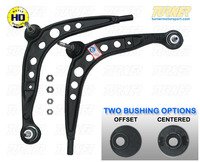 Complete Front Control Arm Upgrade With Solid Rubber Bushings - E36, Z3 - Meyle HD