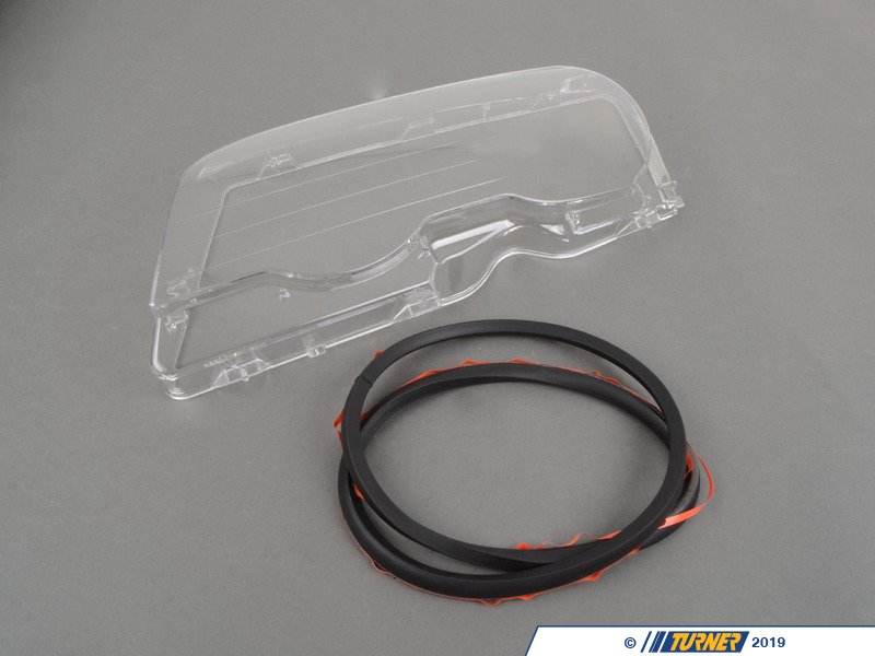 63128382191kit Headlight Lens With Gasket Left Turner Motorsport