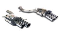 F10 550i Supersprint Performance Mufflers (Set) - for M5 Rear Bumper