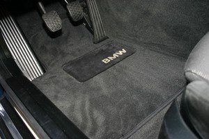 Front Set 2-Piece,Black Nicoman 8-MM-C4425-BMW-1-Sr-E82/E88-CP/Cab-BK-FR Spaghetti All-Weather Fully Tailored Car mats Fit【1-Series Coupe/Cabriolet E82/E88 Year 2008-2016】 BMW