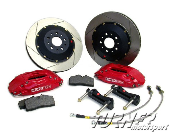 For BMW E60 E63 E64 535i Front Rear StopTech Drilled Brake Rotors Sport Pads Kit
