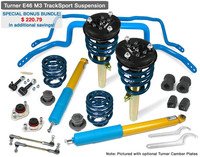 Turner E46 M3 TrackSport PLUS Suspension Kit (Bonus Bundle!)