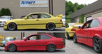 E36, E46, E82, E9X, Z3, Z4 D-Force LTW5 17x9.0 Square Race Wheel Set