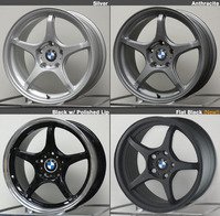 E36, E46, E82, E9X, Z3, Z4 D-Force LTW5 17x9.0 Square Race Wheel Set