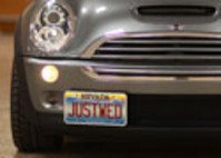 No Holes License Plate Bracket - MINI Cooper 2002+ R50/52/53/55/56