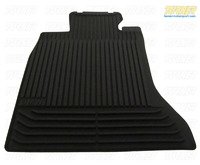 Genuine BMW All Weather Rubber Floor Mats - Black - E63 645Ci 650i M6