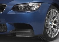 E9X M3 Competition Package Carbon Fiber Front Spoiler Lips (Pair)