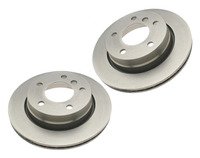Rear Brake Rotors - E36 323i/328i Convertible, E46 323i/Ci (Pair)