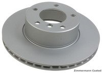 Front Brake Rotors - E39 540i -3/00, E38 740i/iL -12/00, E31 850i -8/93, 850CSi (Pair)