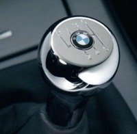 Manual BMW Shift Knob - Chrome Sphere - 5 or 6 Speed Pattern