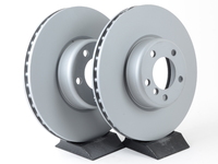 Front Zimmerman Coated Brake Rotors (340x30) - F22 M235i M235iX, F30 335i 335iX, F32 435i 435iX (Pair)