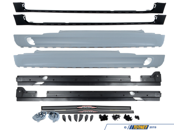 51712156417KT - JCW Aero Side Skirt Kit | Turner Motorsport