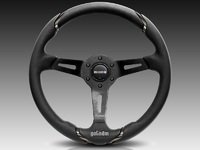 MOMO Gotham Steering Wheel - Black - 350mm
