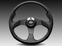MOMO Jet Steering Wheel - Black - 320mm